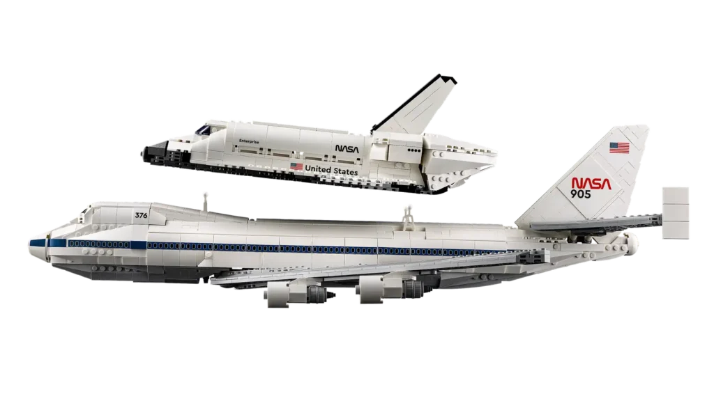 LEGO Icons 10360 Lietadlo na prepravu raketoplánu