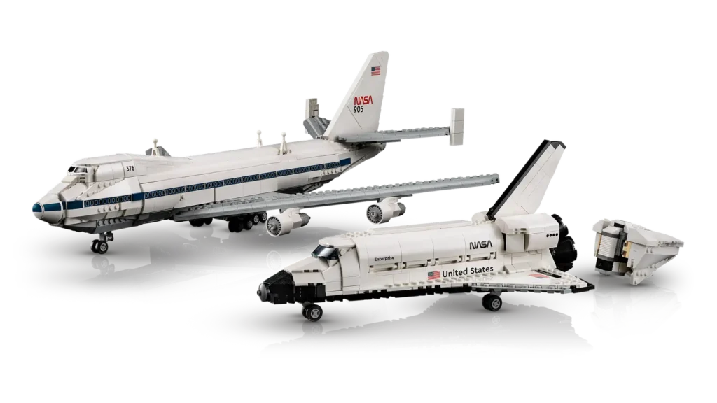 LEGO Icons 10360 Lietadlo na prepravu raketoplánu