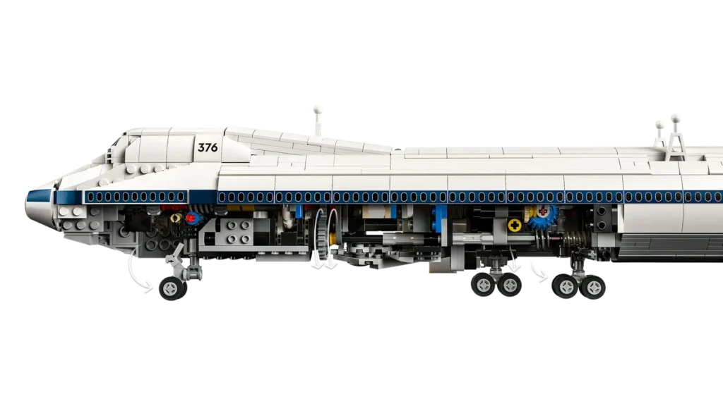 LEGO Icons 10360 Lietadlo na prepravu raketoplánu