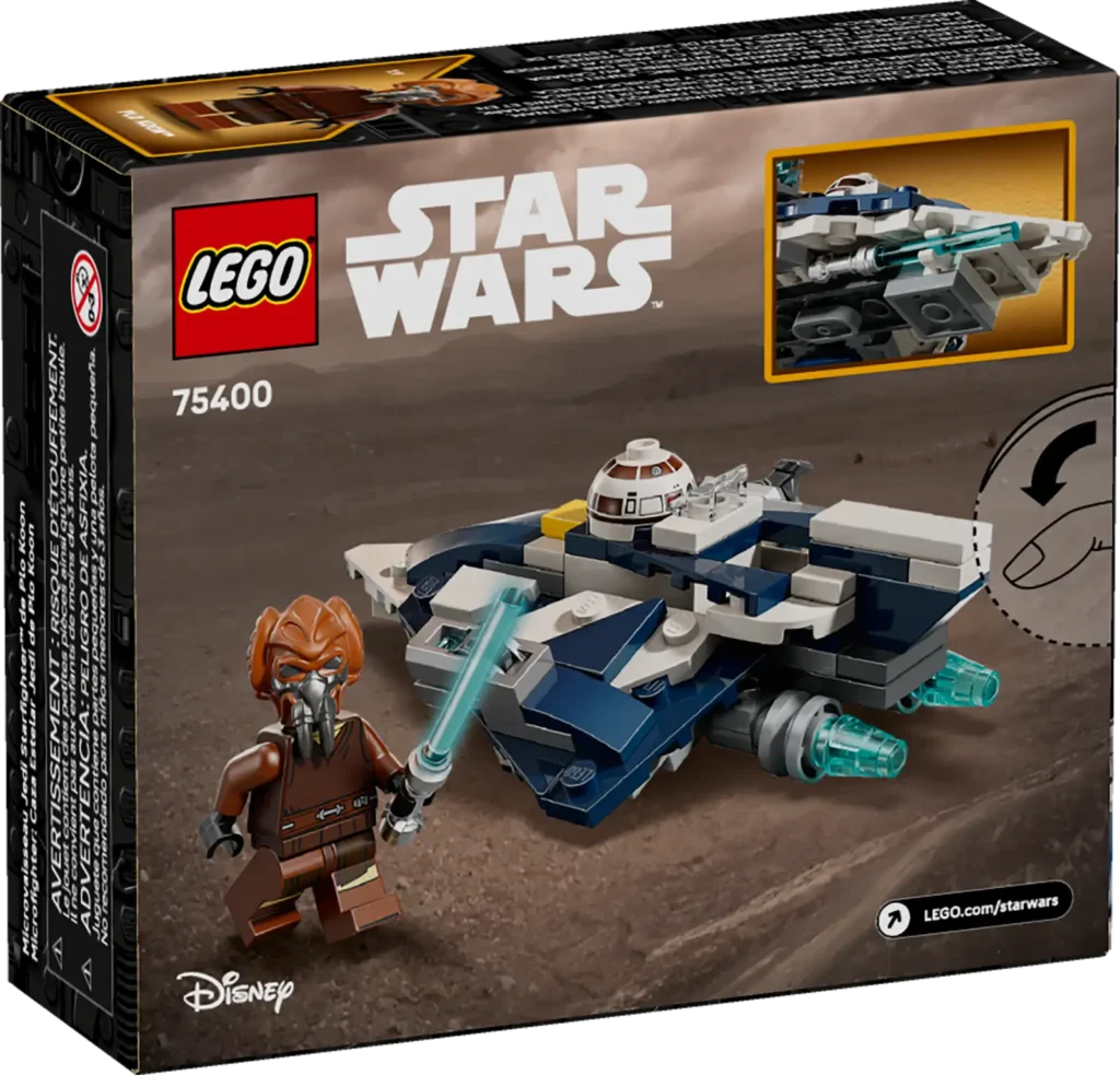 LEGO Star Wars 75400 Plo Koon a jeho jediská mikrostíhačka