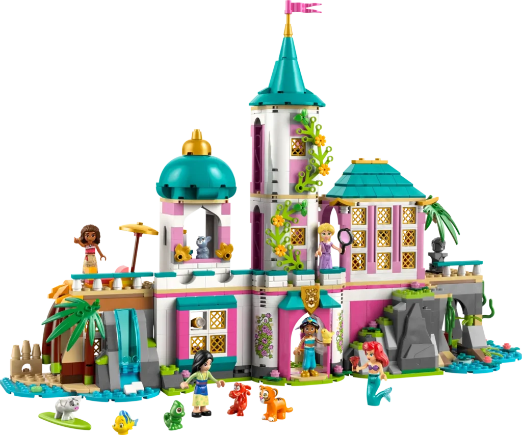 LEGO® Disney 43267 Hrad princezien a kráľovskí domácí miláčikovia
