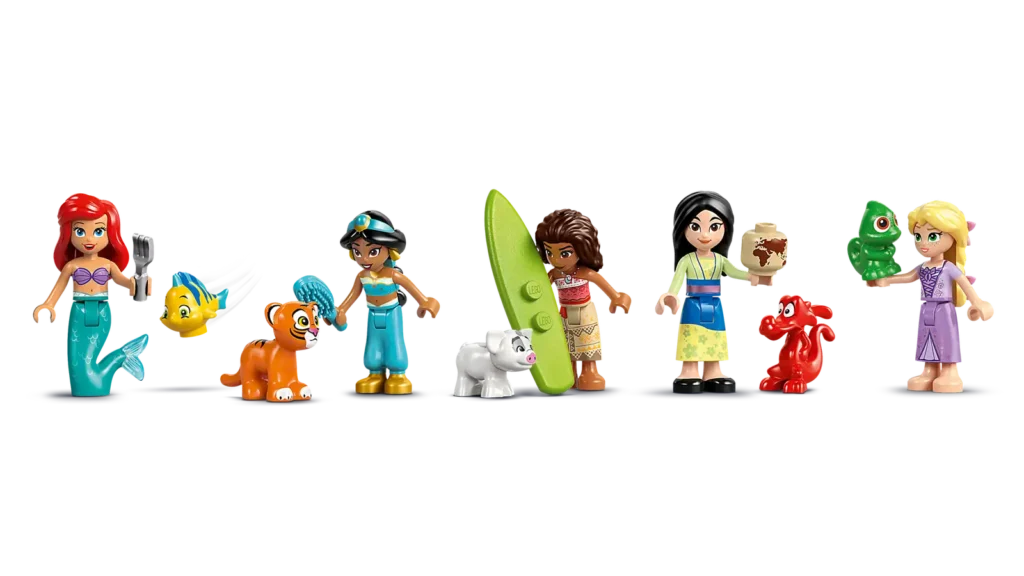 LEGO® Disney 43267 Hrad princezien a kráľovskí domácí miláčikovia