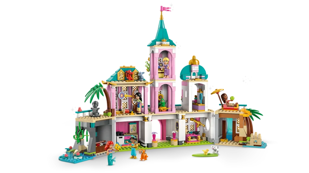 LEGO® Disney 43267 Hrad princezien a kráľovskí domácí miláčikovia