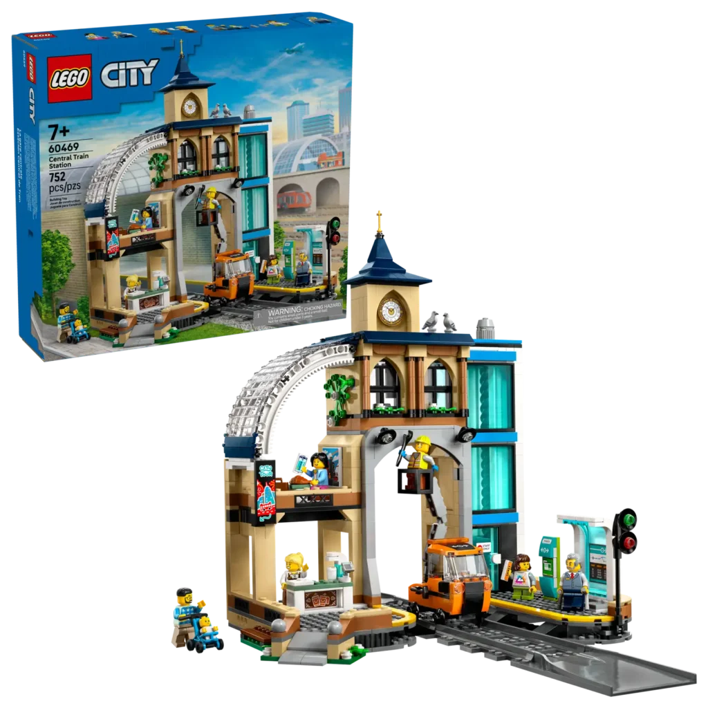 LEGO City 60469 Hlavná železničná stanica