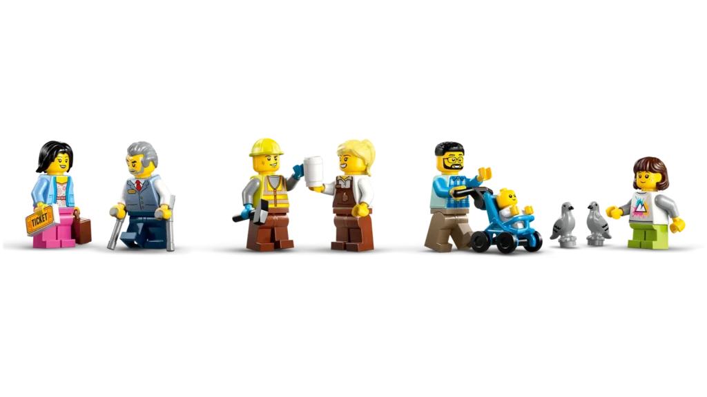 LEGO City 60469 Hlavná železničná stanica