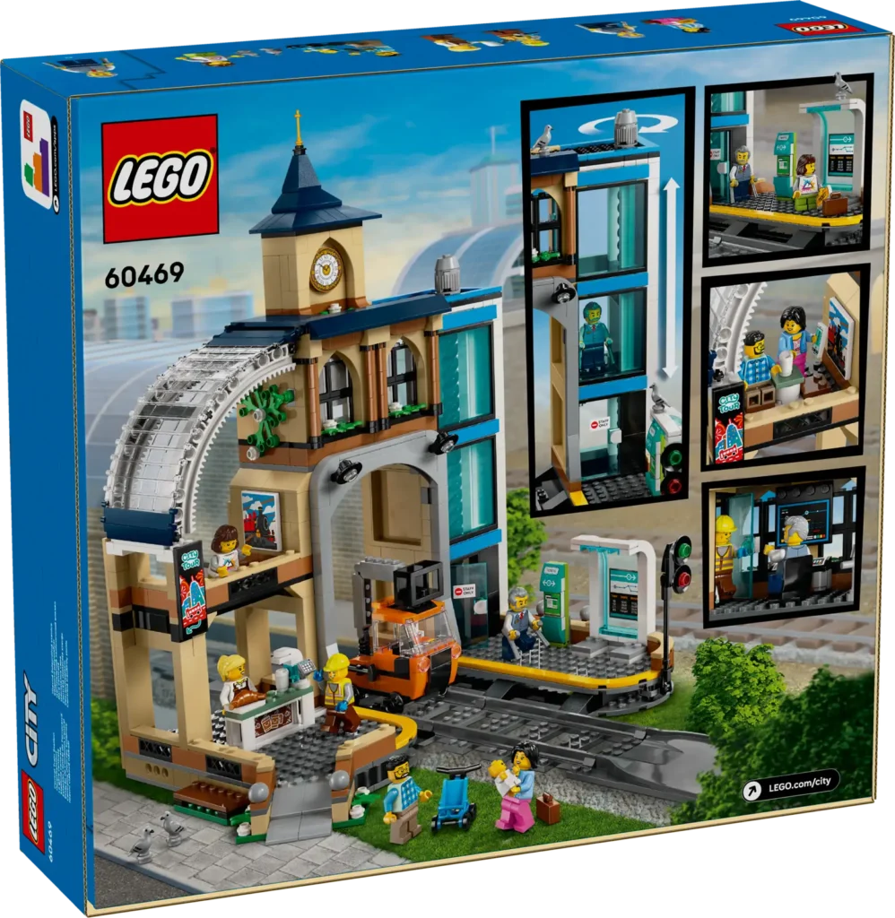 LEGO City 60469 Hlavná železničná stanica