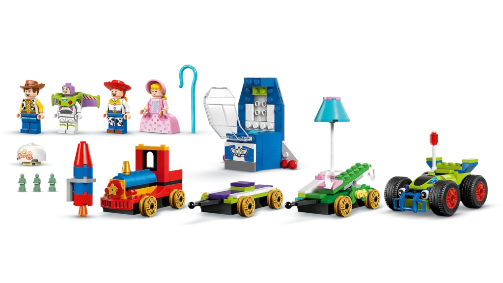 LEGO® Disney 43264 Slávnostný vláčik a Autíčko z Toy Story