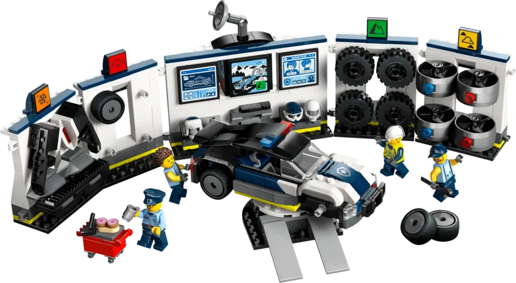 LEGO City 60457 Tuningová policajná autodielňa