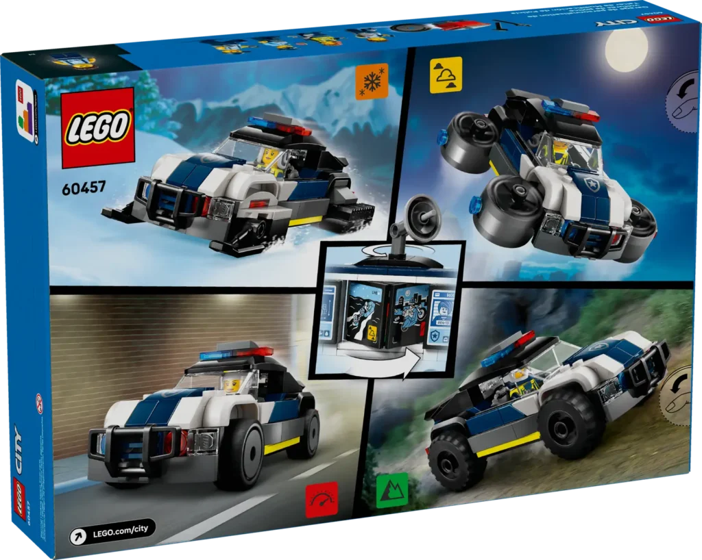 LEGO City 60457 Tuningová policajná autodielňa