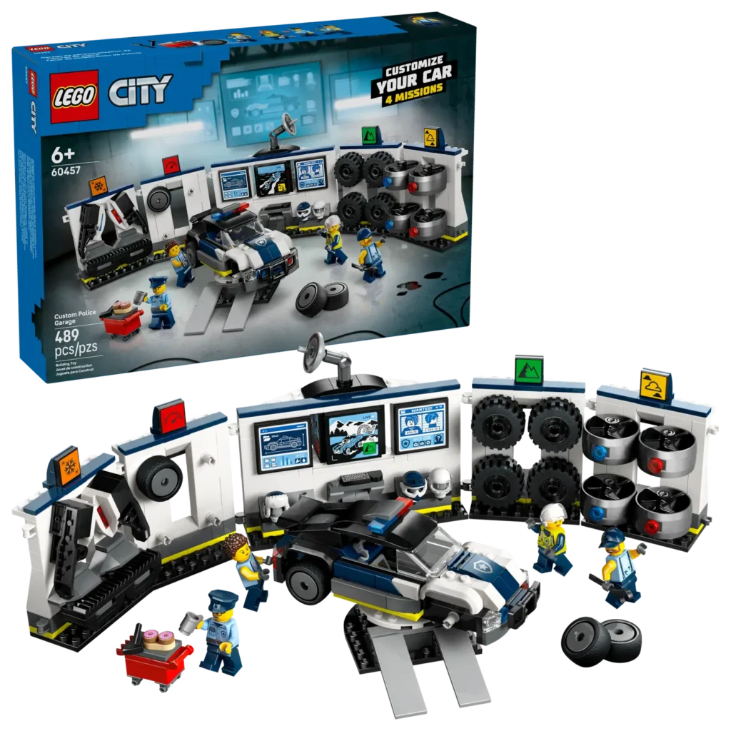 LEGO City 60457 Tuningová policajná autodielňa