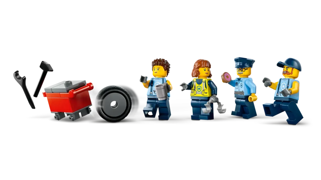 LEGO City 60457 Tuningová policajná autodielňa