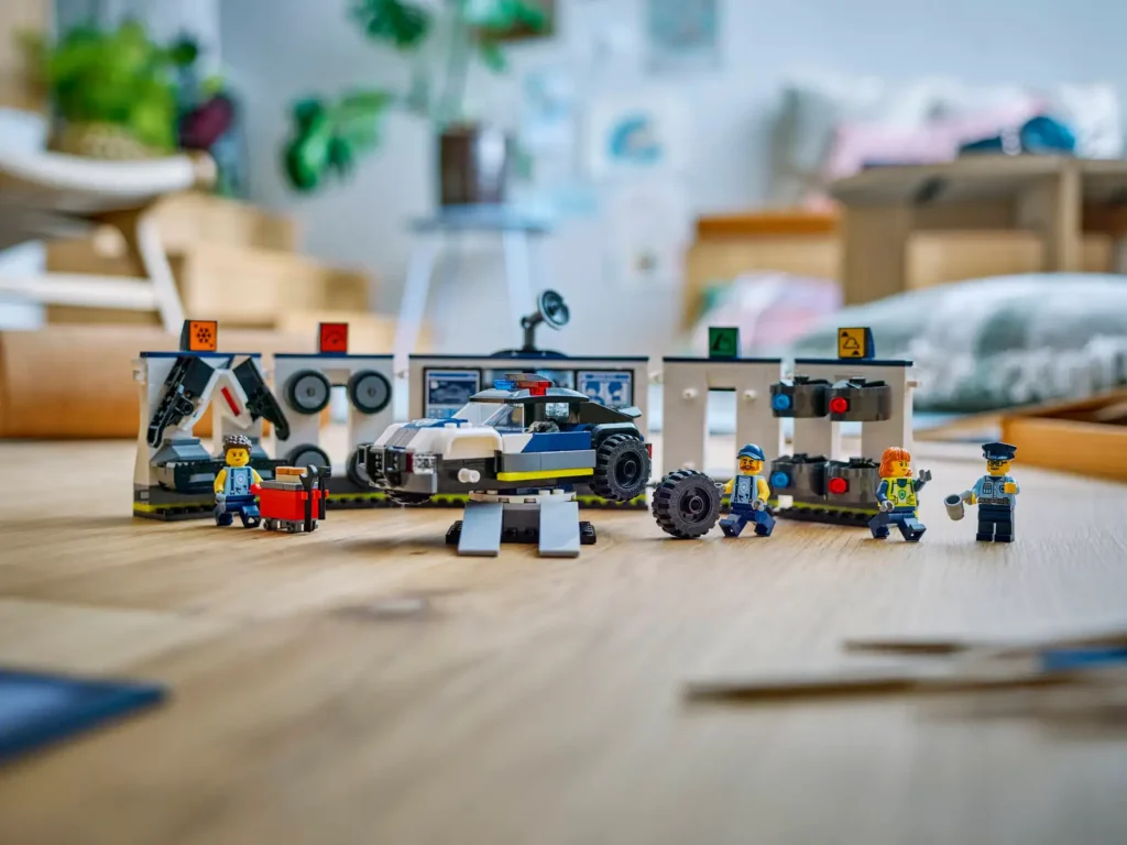 LEGO City 60457 Tuningová policajná autodielňa