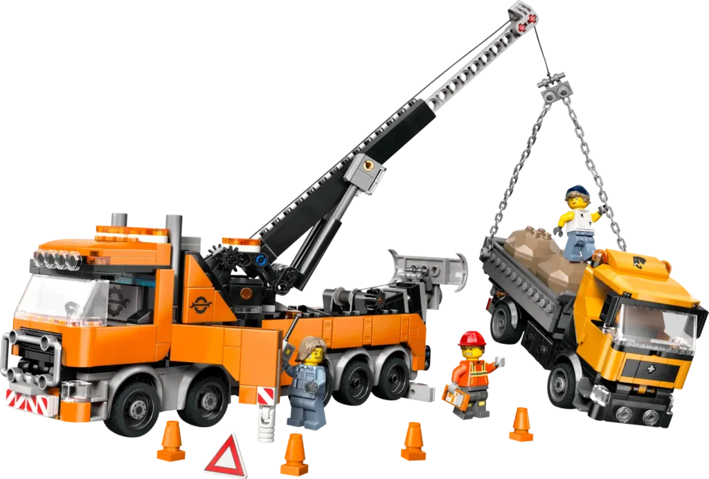 LEGO City 60467 Výkonné záchranné odťahové vozidlo so žeriavom