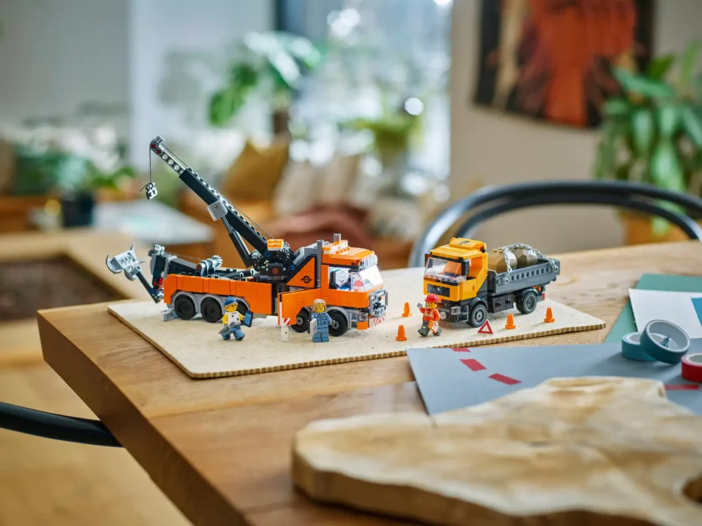 LEGO City 60467 Výkonné záchranné odťahové vozidlo so žeriavom