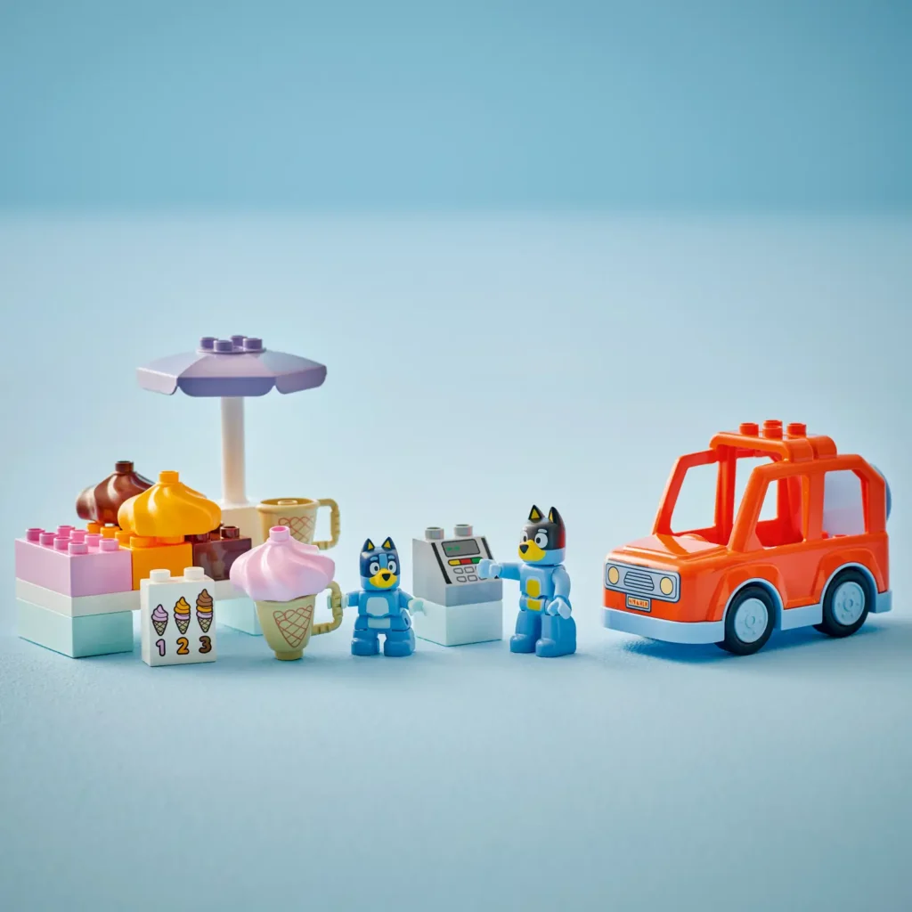 LEGO Bluey 10458 Bluey a výlet na zmrzlinu