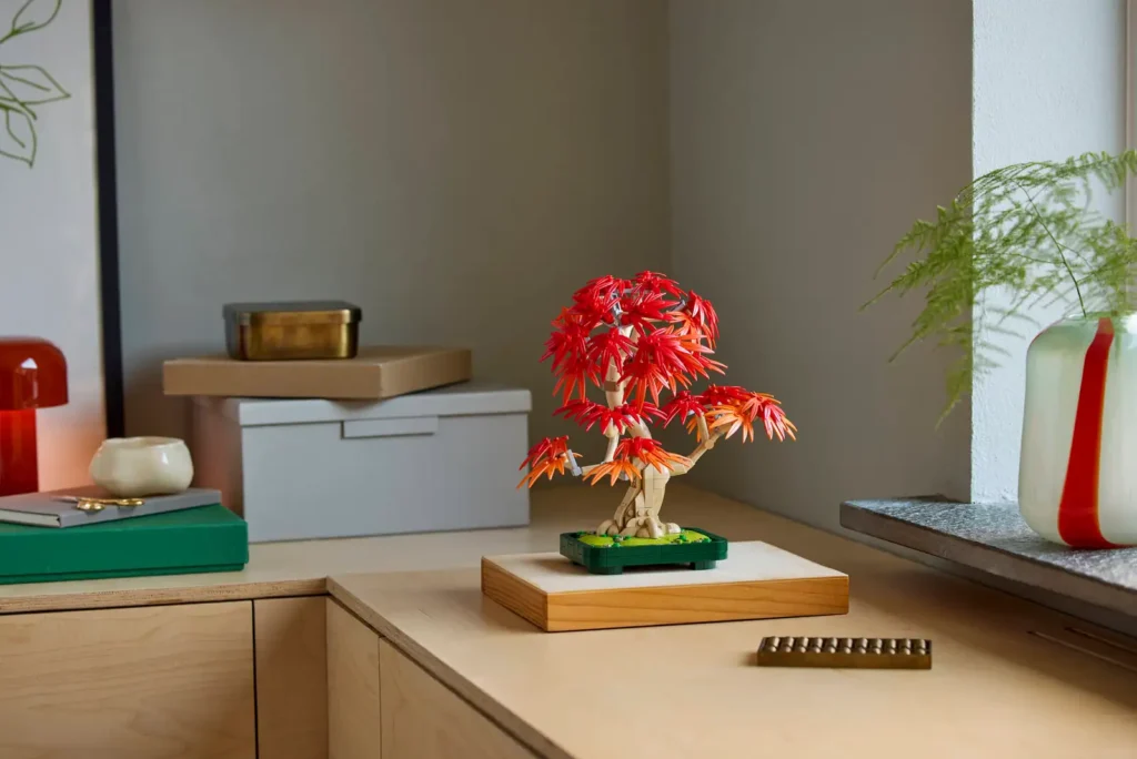 LEGO Botanická kolekcia 10348 Bonsaj – Japonský červený javor