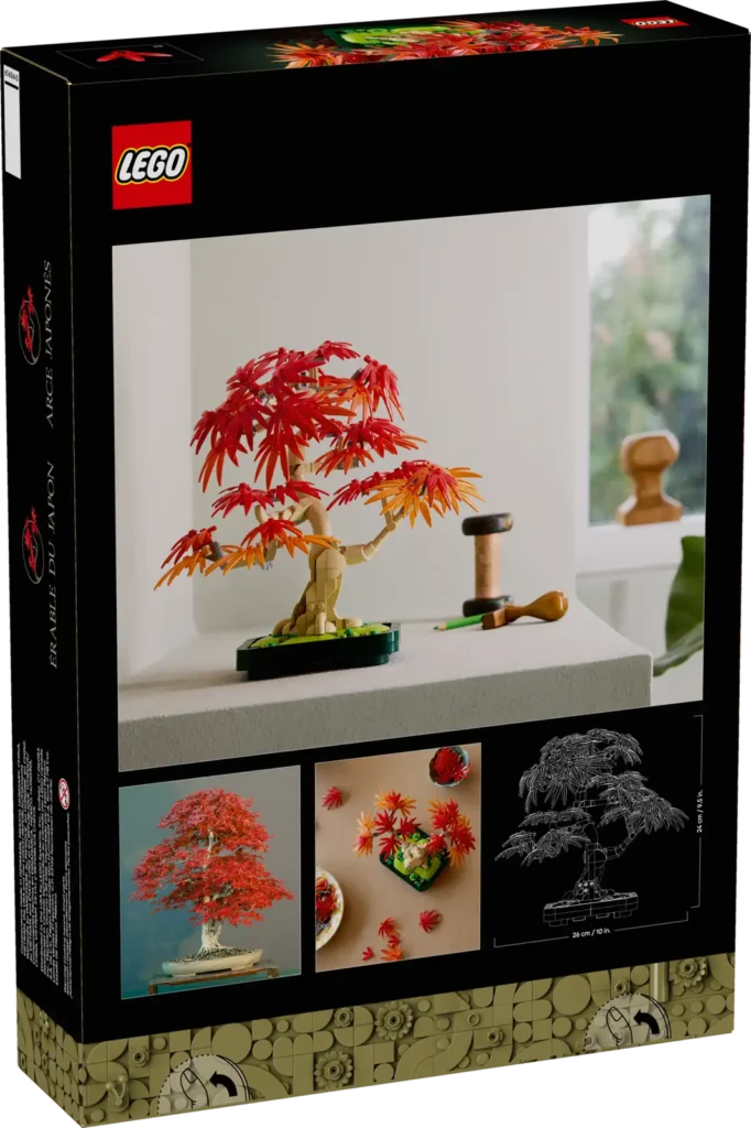 LEGO Botanická kolekcia 10348 Bonsaj – Japonský červený javor
