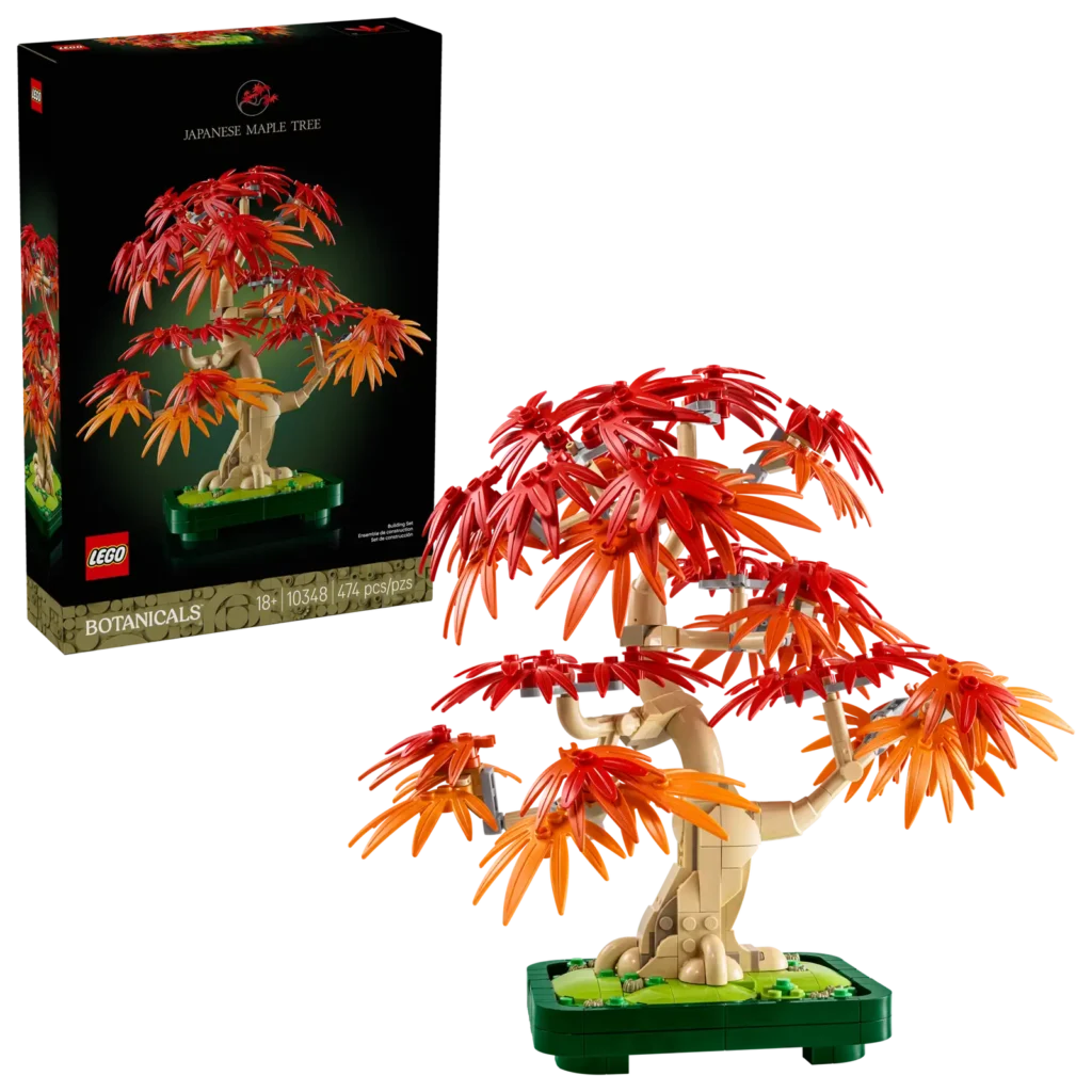 LEGO Botanická kolekcia 10348 Bonsaj – Japonský červený javor