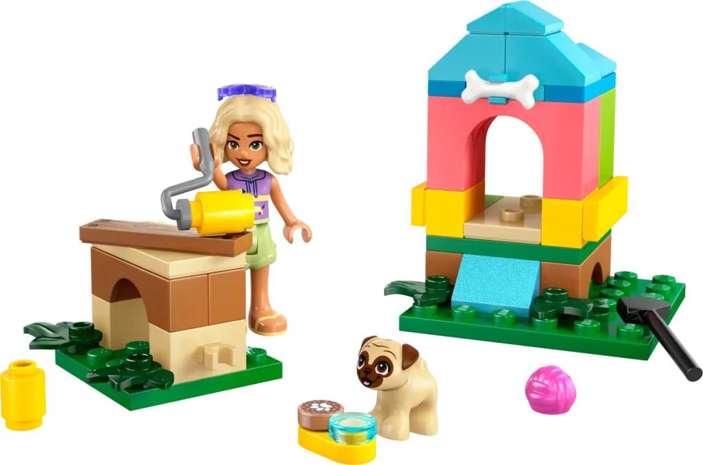 LEGO Friends 30697 Nova a stavanie psej búdy