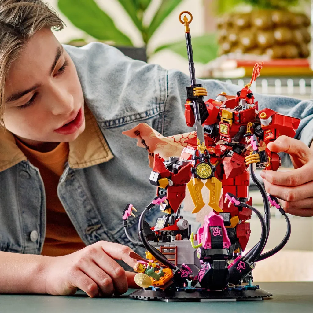 LEGO Ninjago 71846 Robot Ohnivého rytiera