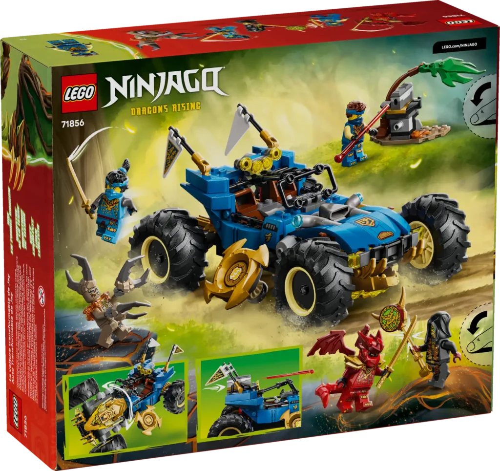 LEGO® NINJAGO 71856 Jay a jeho transformačné auto