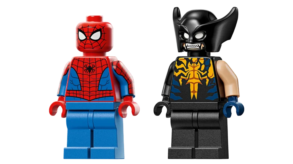 LEGO Marvel 76336 Spider-Man a auto vs. venomizovaný Wolverine