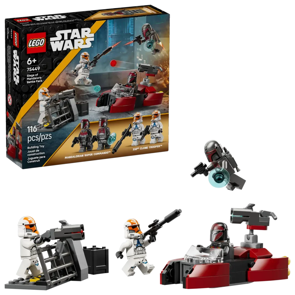 LEGO Star Wars 75449 Bojový balíček obliehania Mandalore