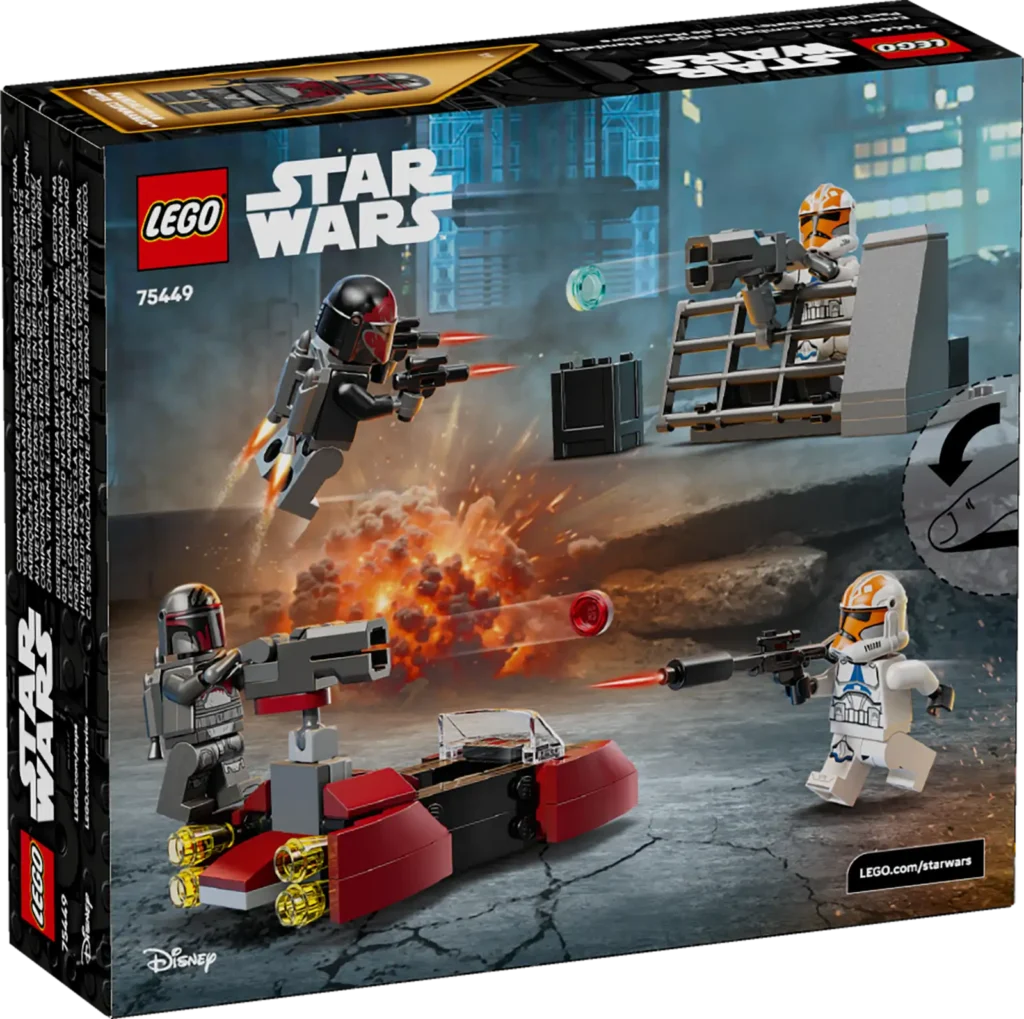 LEGO Star Wars 75449 Bojový balíček obliehania Mandalore