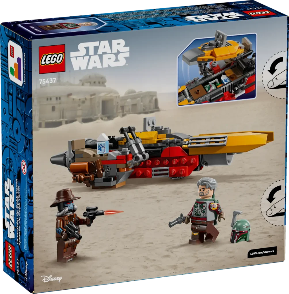 LEGO Star Wars 75437 Cobb Vanth a jeho spíder