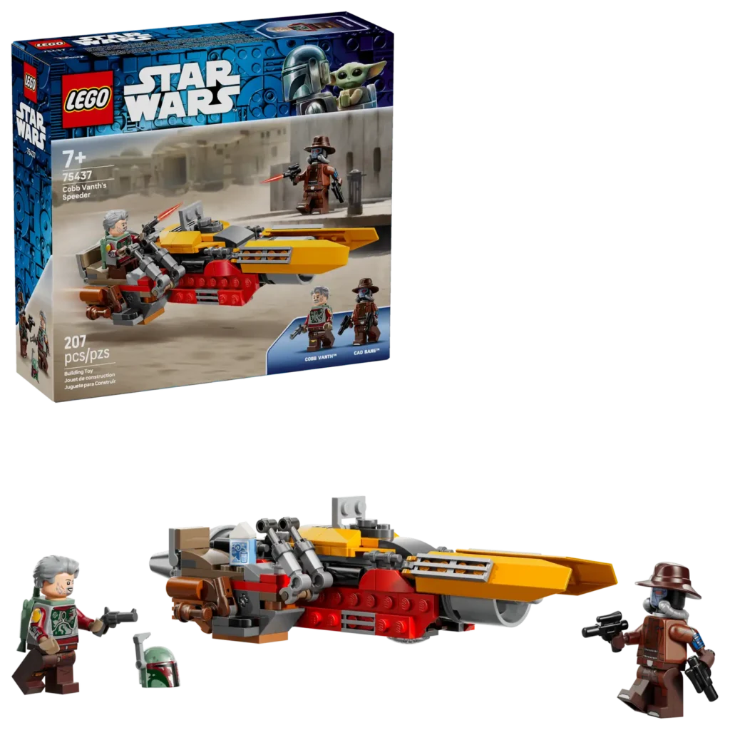 LEGO Star Wars 75437 Cobb Vanth a jeho spíder