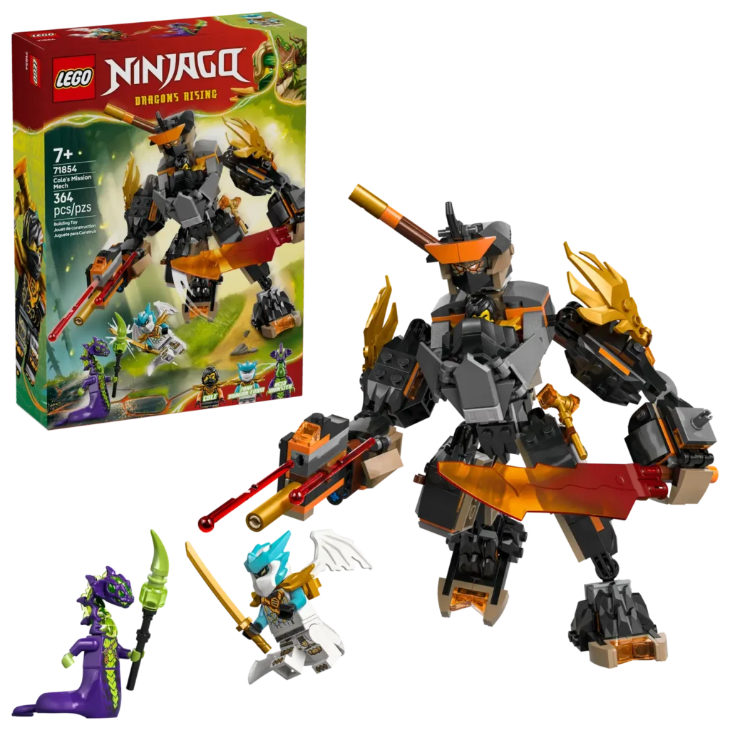 LEGO® NINJAGO 71854 Coleov expedičný robot a dračí Zane