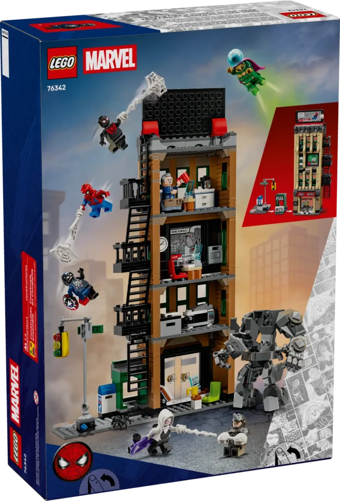 LEGO Marvel 76342 Spider-Man vs. Mysterio: Daily Bugle