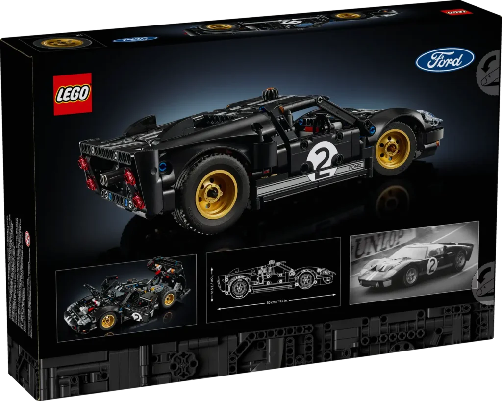 LEGO Technic 42223 Pretekárske auto 1966 Ford GT40 MKII