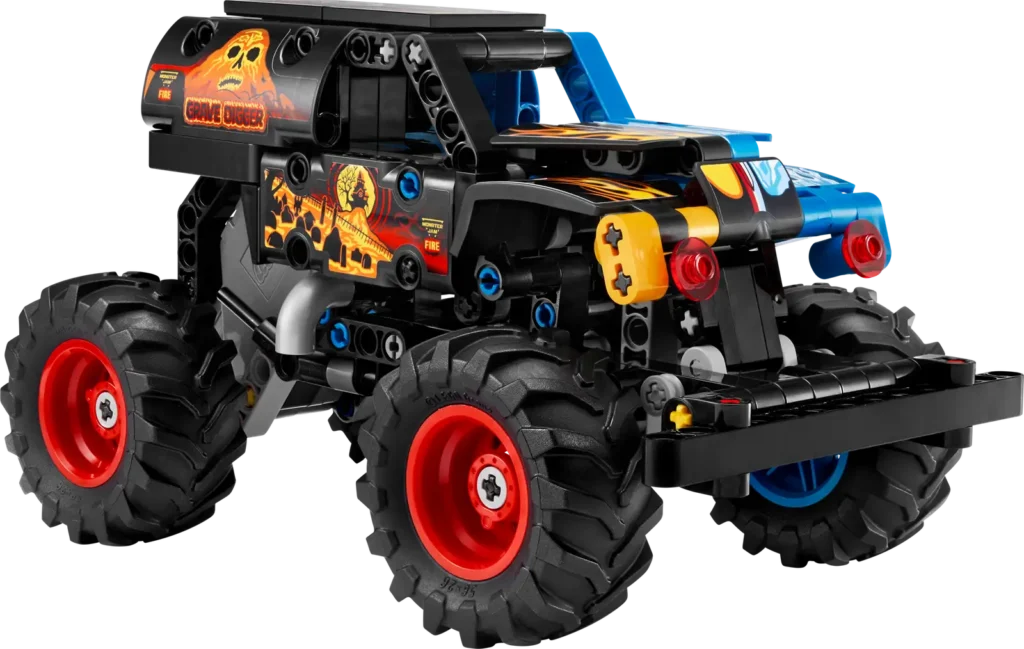 LEGO Technic 42219 Monster Jam Grave Digger Oheň a ľad