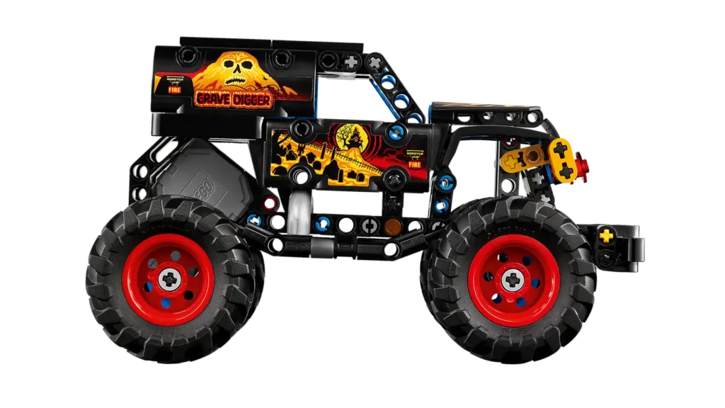 LEGO Technic 42219 Monster Jam Grave Digger Oheň a ľad