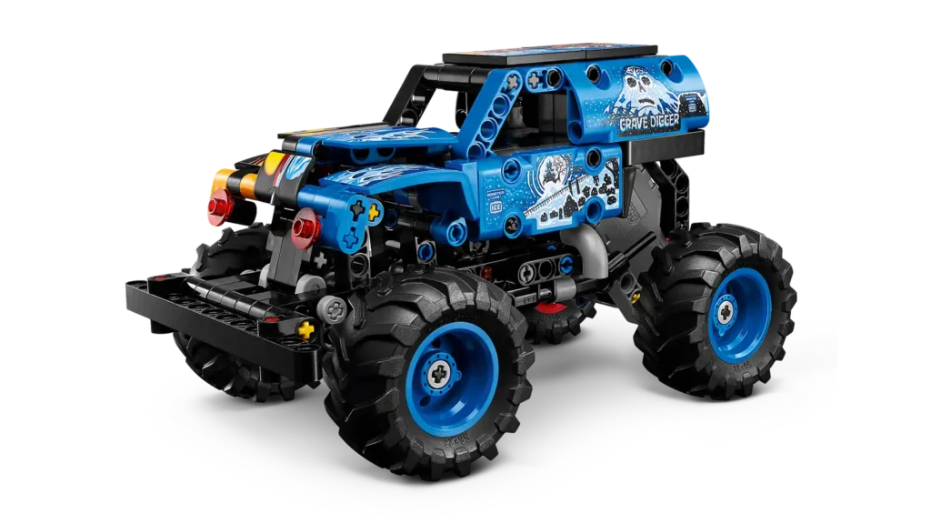 LEGO Technic 42219 Monster Jam Grave Digger Oheň a ľad