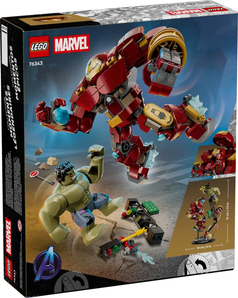 LEGO Marvel 76343 Epický súboj: Hulkbuster vs. Hulk