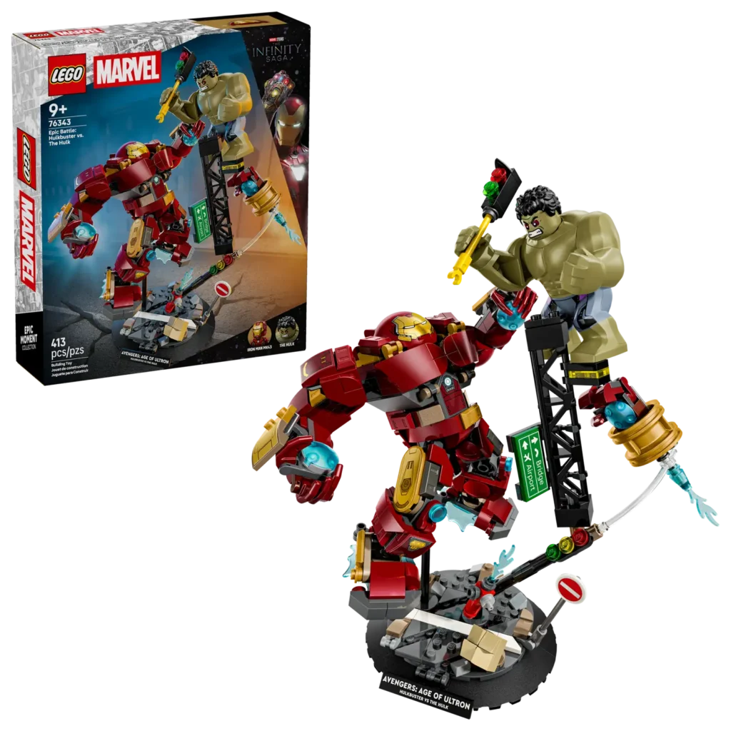 LEGO Marvel 76343 Epický súboj: Hulkbuster vs. Hulk