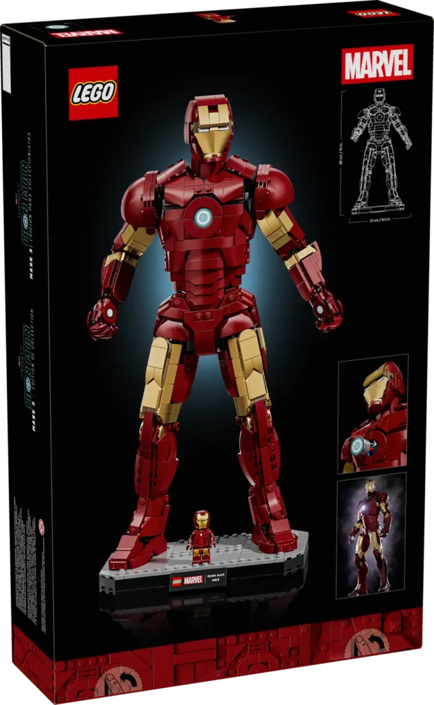 LEGO Marvel 76344 Iron Man Mark 3: zberateľská edícia