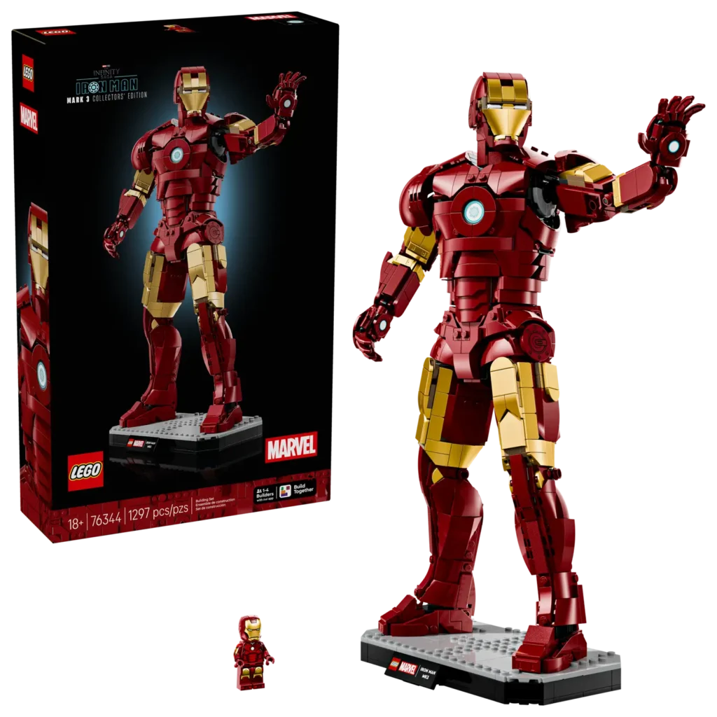 LEGO Marvel 76344 Iron Man Mark 3: zberateľská edícia