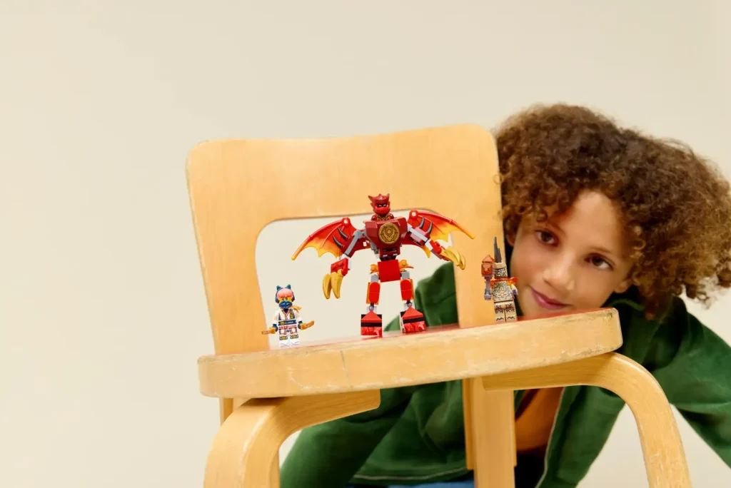 LEGO® NINJAGO 71851 Kaiov bojový balíček s dračím oblekom