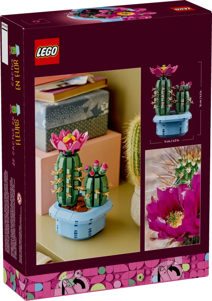 LEGO Botanická kolekcia 11509 Kvitnúci kaktus