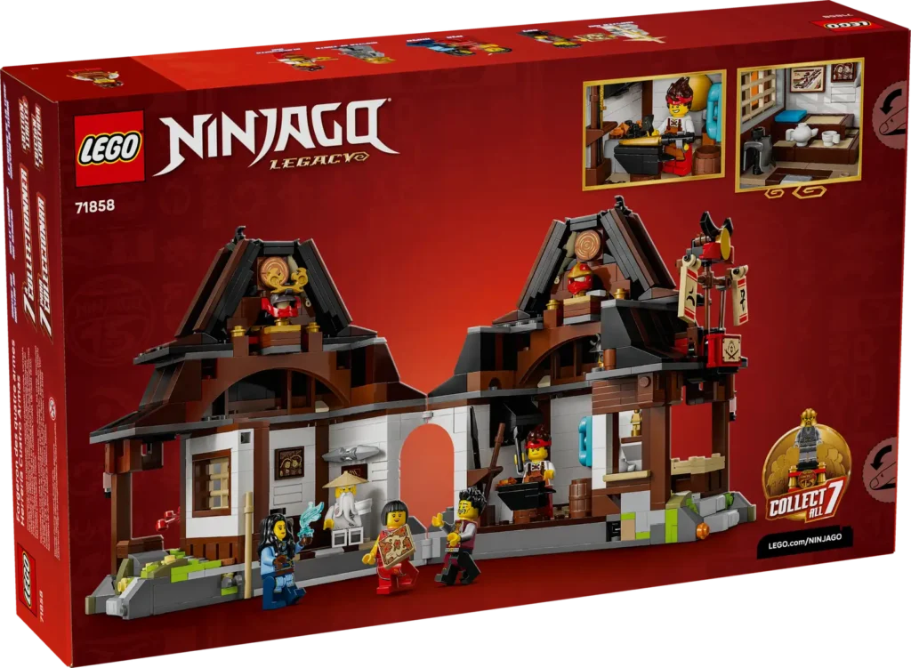 LEGO® NINJAGO 71858 Kováreň Štyri zbrane: 15 rokov NINJAGO