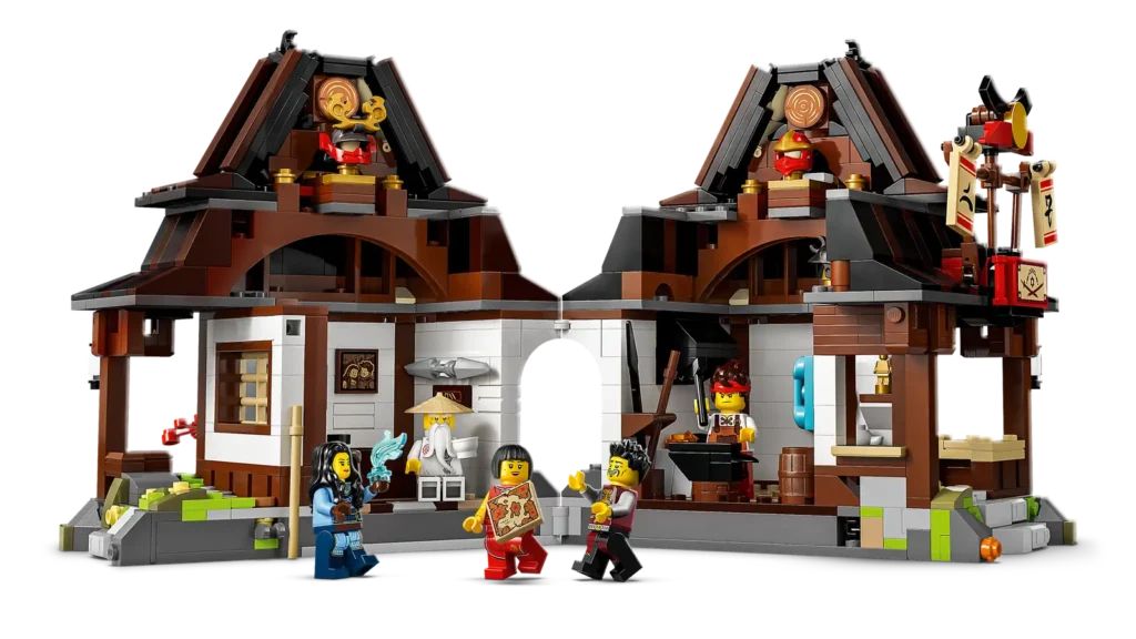 LEGO® NINJAGO 71858 Kováreň Štyri zbrane: 15 rokov NINJAGO