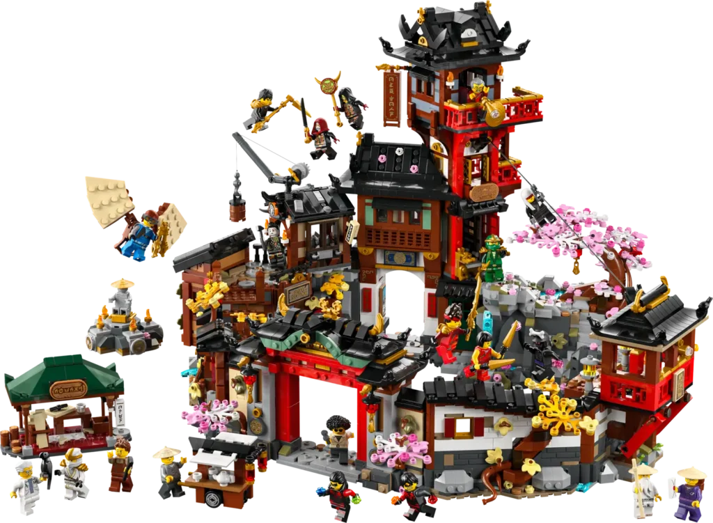 LEGO® NINJAGO 71861 Staré mesto: 15 rokov NINJAGO