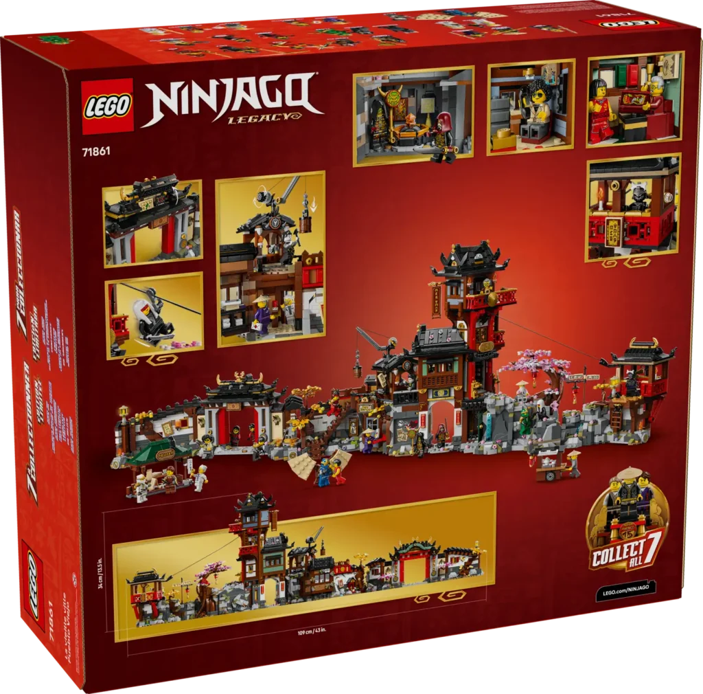 LEGO® NINJAGO 71861 Staré mesto: 15 rokov NINJAGO
