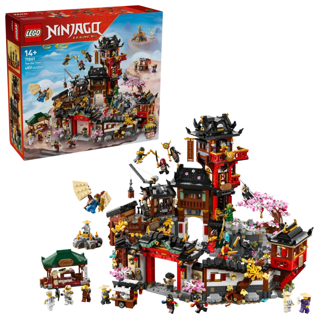 LEGO® NINJAGO 71861 Staré mesto: 15 rokov NINJAGO
