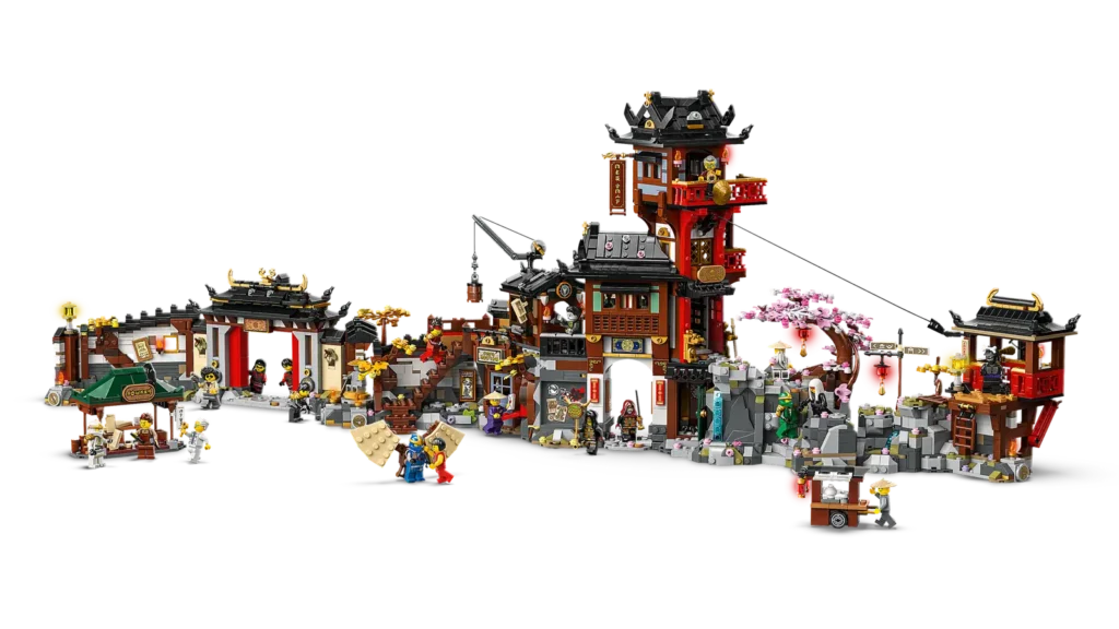 LEGO® NINJAGO 71861 Staré mesto: 15 rokov NINJAGO