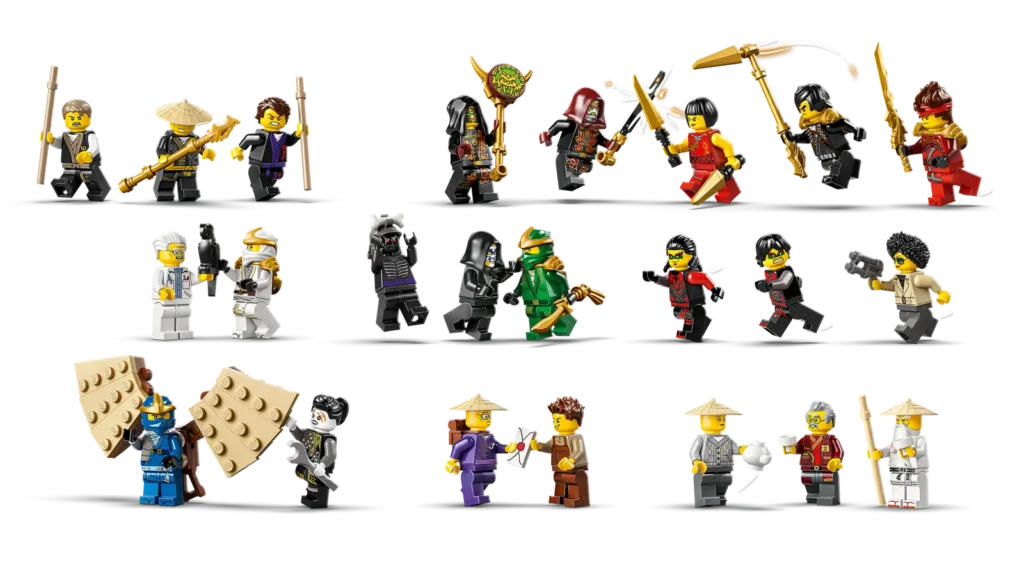 LEGO® NINJAGO 71861 Staré mesto: 15 rokov NINJAGO