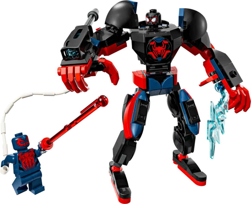 LEGO Marvel 76337 Robot Milesa Moralesa vs. Spider-Man 2099